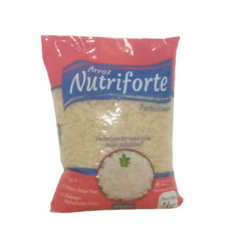 Arroz Parboilizado 1kg Tipo 1 Nutriforte