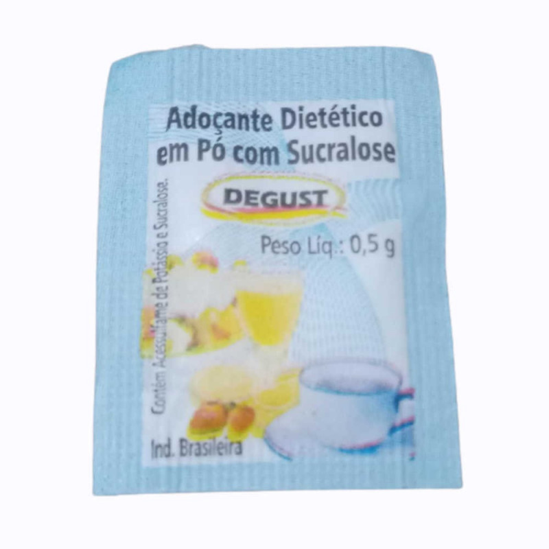 Adoçante Sucralose Degust Sachê 0,5g Caixa com 1000 unidades