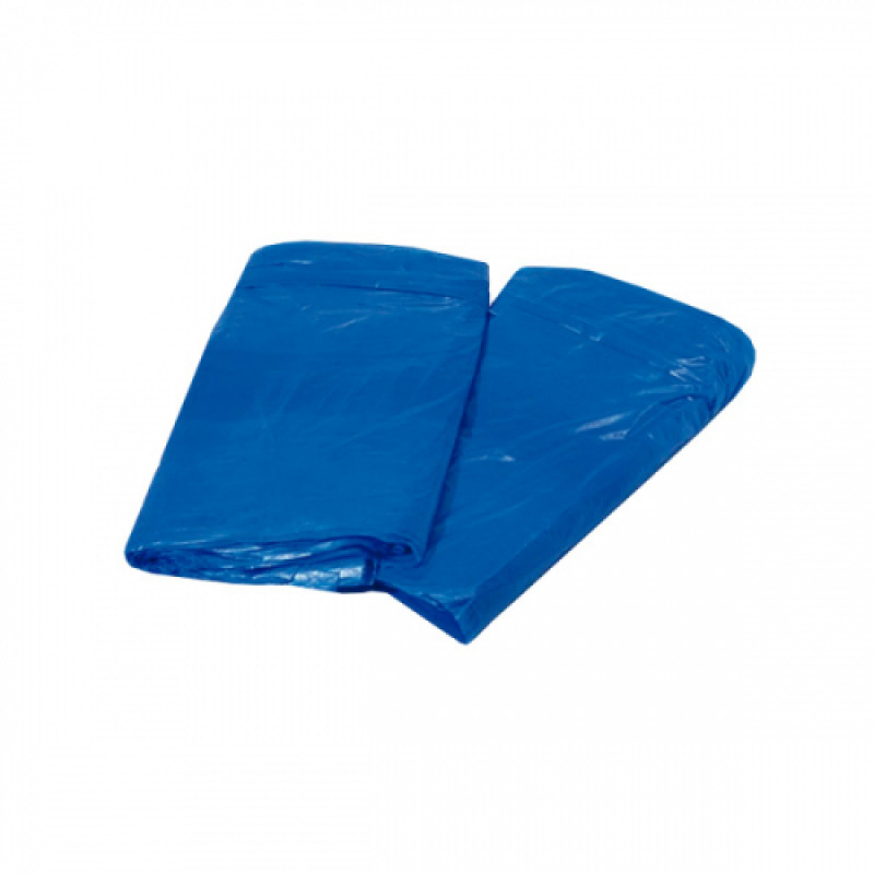 Saco Lixo Azul 100 Litros Pacote Com 100 Unidades Rava  Tamanho 70cm x 80cm