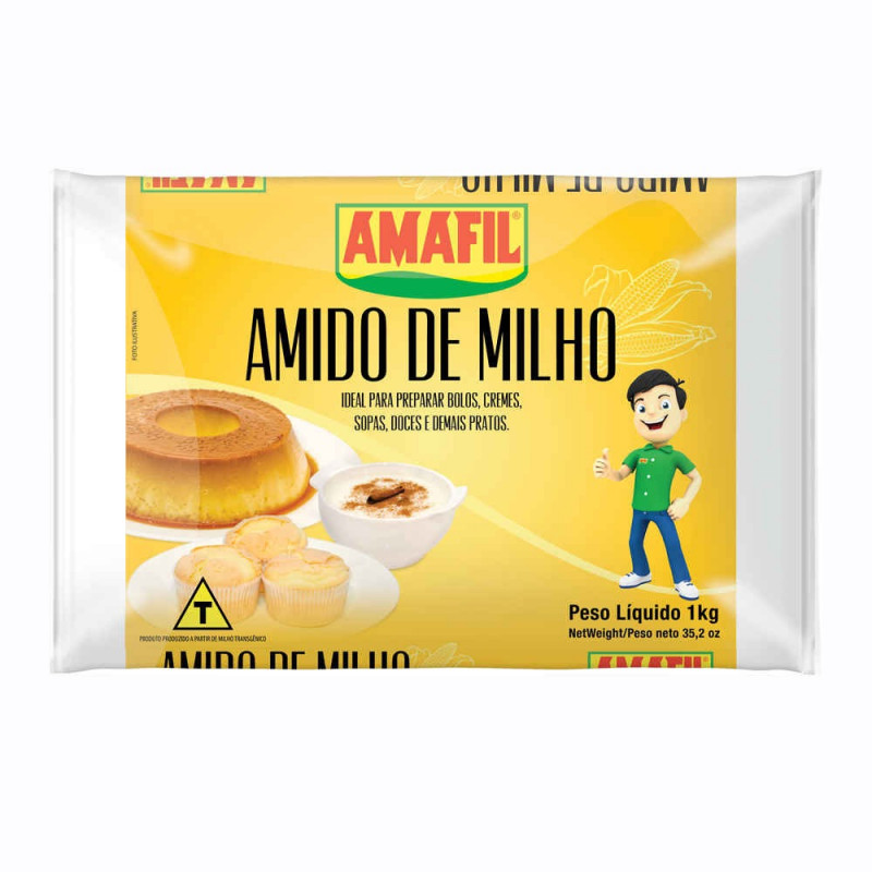 Amido de Milho 1kg Amafil