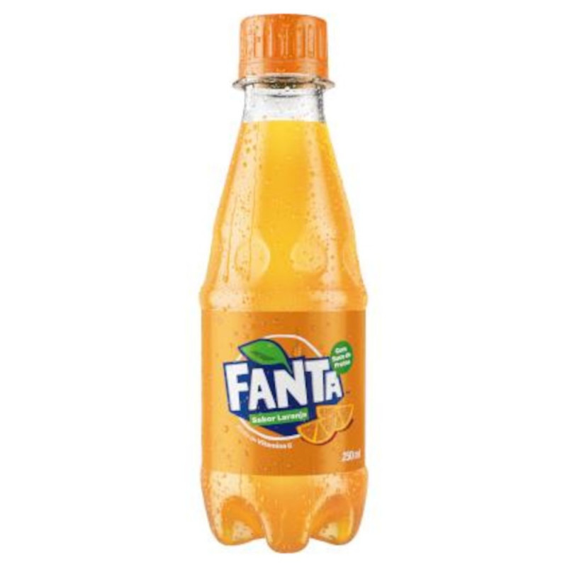 Refrigerante Mini Pet 250ml Fanta Laranja