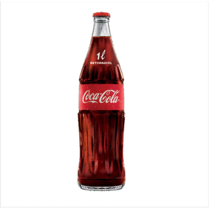 Refrigerante Coca Cola 1 Litro Garrafa de Vidro (LS)
