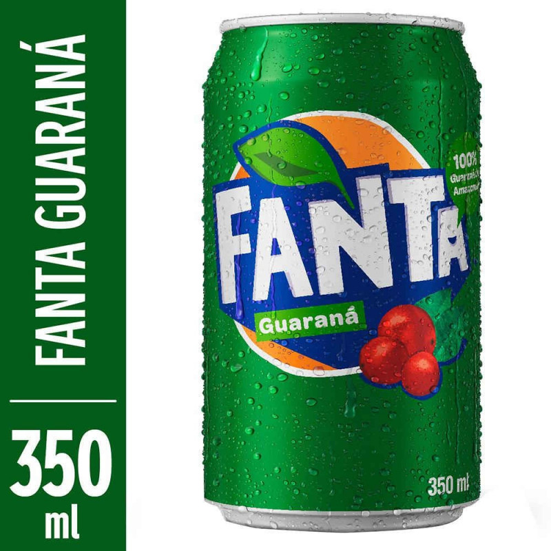 Refrigerante Fanta Guaraná Lata 350 ml
