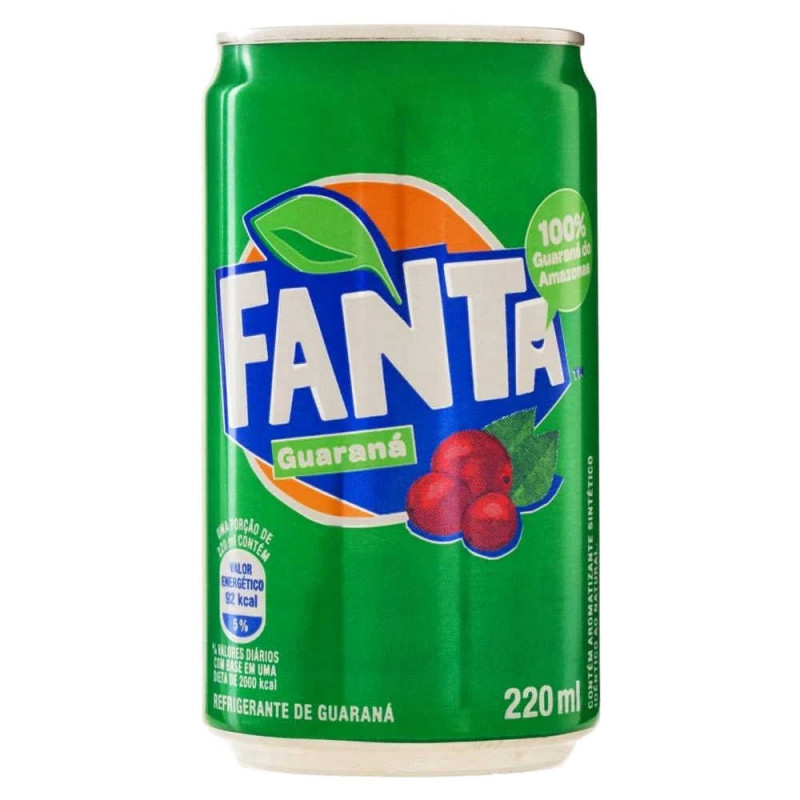 Refrigerante Fanta Guaraná Mini Lata 220ml