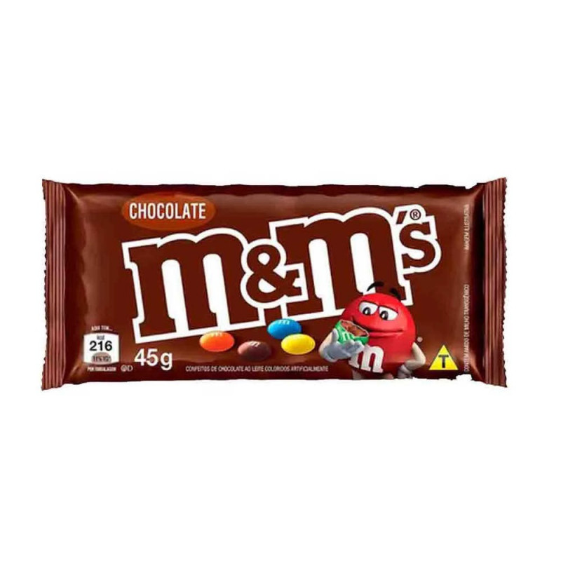 Chocolate M&M ao Leite Sachê 45g